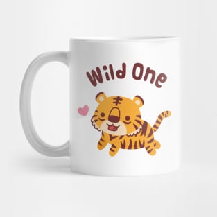 Cute Little Tiger Wild One Mug